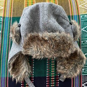 DENVER Hayes Faux Fur Trapper Aviator Hat